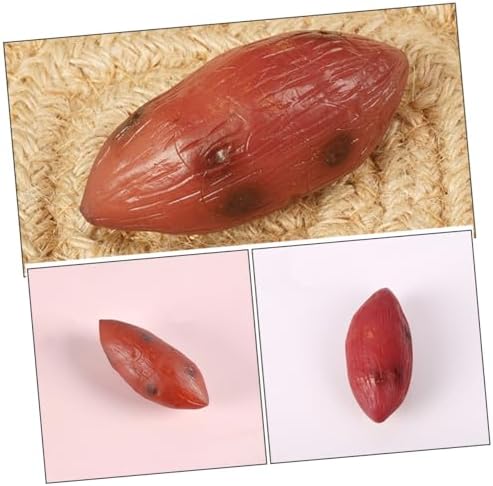 Realistic Artificial Sweet Potato Model Set 5Pcs