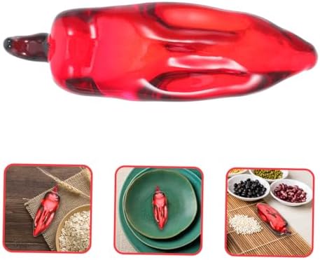 Lifelike Fake Pepper Statue for Kitchen Home Decor