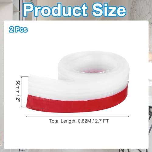 PATIKIL Door Draft Stopper 2 Pack 27FT Silicone Weather Seal