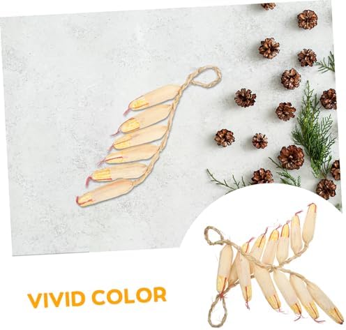 2Pcs Realistic Fake Corn Skewers Hanging Decor