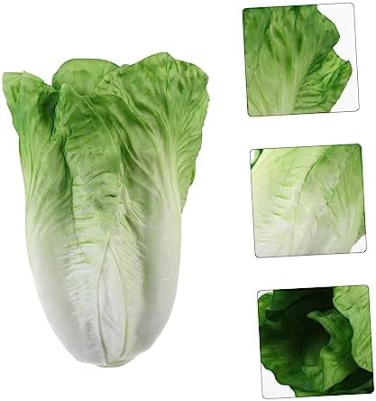 Yardenfun Realistic Lettuce Model for Home Restaurant and Photography