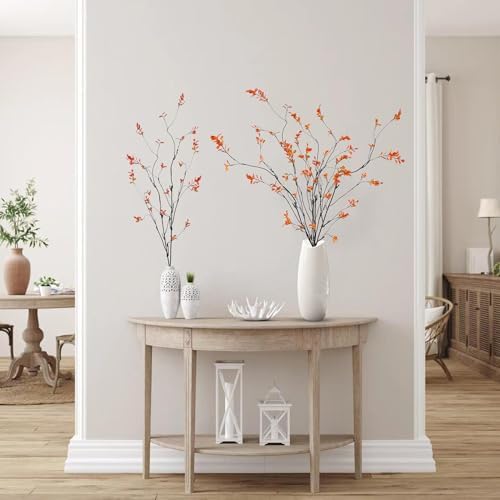 Sggvecsy 472 Artificial Ficus Branches for Fall Decor