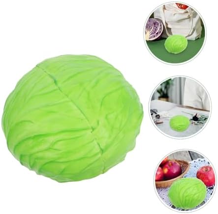 Realistic Artificial Cabbage Decor for Home Office