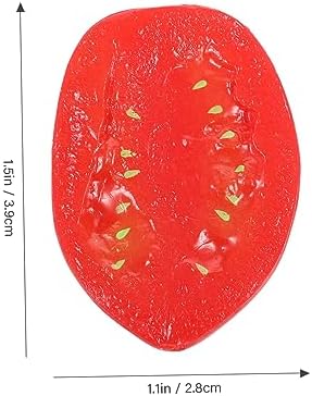 10pcs Realistic Artificial Cherry Tomato Decor Models