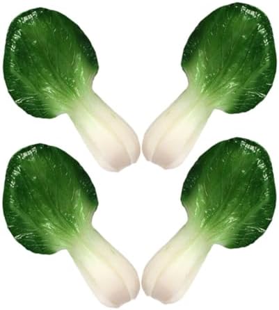 MAGICLULU 4pcs Artificial Vegetable Models for Photography and Decor