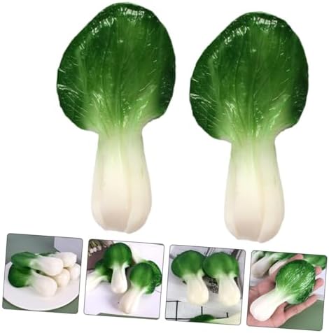 MAGICLULU 4pcs Artificial Vegetable Models for Photography and Decor