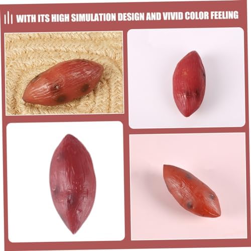 VICASKY 5pcs Realistic Artificial Sweet Potato Decor Kit