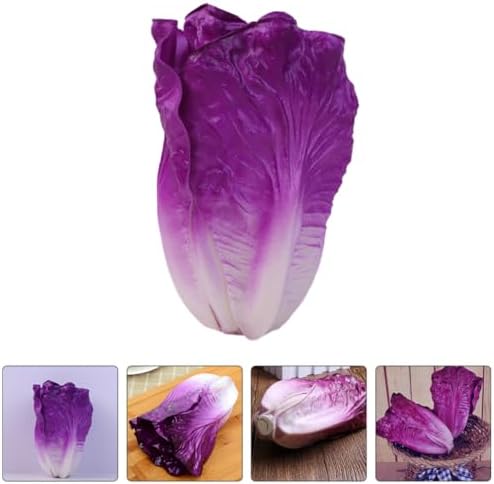 Realistic Artificial Lettuce Decoration for Home Kitchen