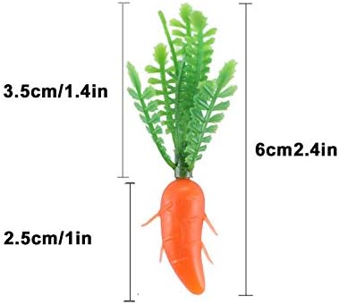 Mini Easter Carrots - 100PCS Artificial Decorations