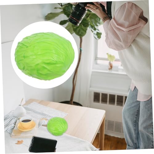 Realistic Faux Cabbage Ornament for Home Office Wedding Photography