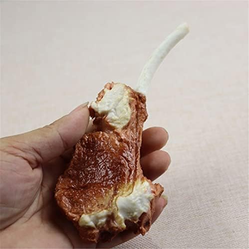 Zzooi Realistic Artificial Fried Lamb Chop Display