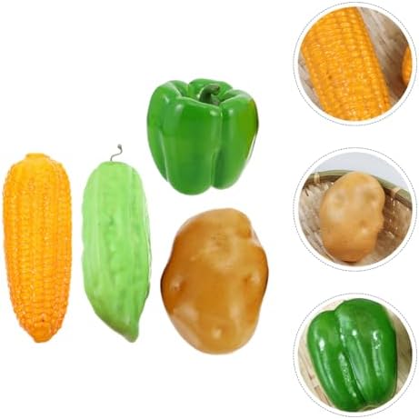 LOGOFUN 8Pcs Artificial Vegetable Props for Home Kitchen Photography