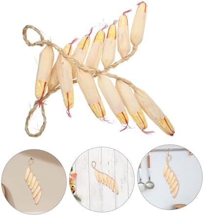 GLEAVI 2pcs Lifelike Artificial Corn Hanging Decor
