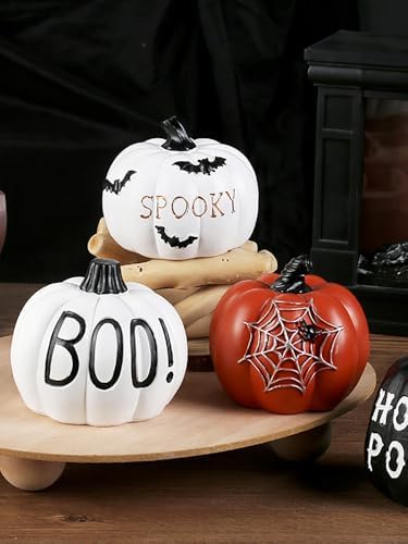 Marooma Halloween Resin Pumpkins Decor