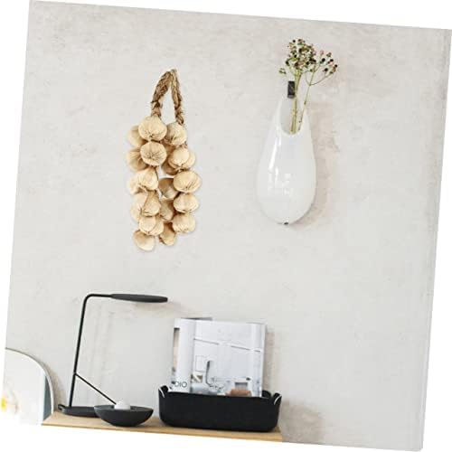 3pcs Artificial Garlic Garland Realistic Kitchen Decor