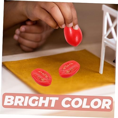 LIFKOME 10pcs Realistic Artificial Cherry Tomato Models