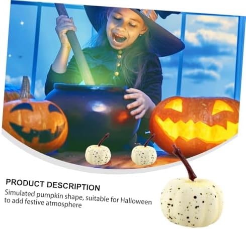 20pcs Lifelike Artificial Pumpkins Halloween Decor