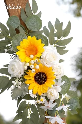 Faux Flower Swag Set of 2 for Wedding Welcome Signs