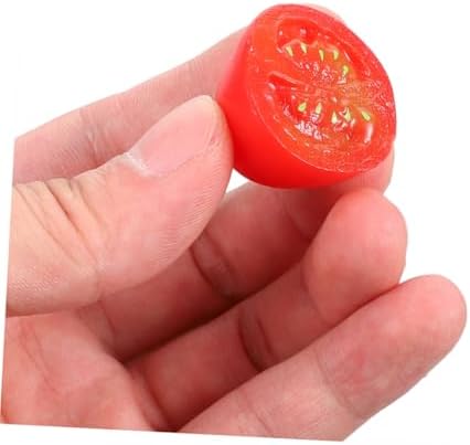 PRETYZOOM Realistic Artificial Cherry Tomato Props 10pcs