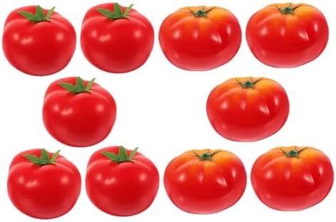 10pcs High Simulation Artificial Tomato Models for Decor