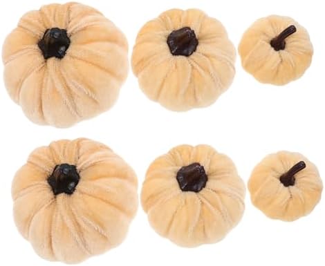 DIY Halloween Decorations 6 Pack Fake Pumpkins Party Centerpiece