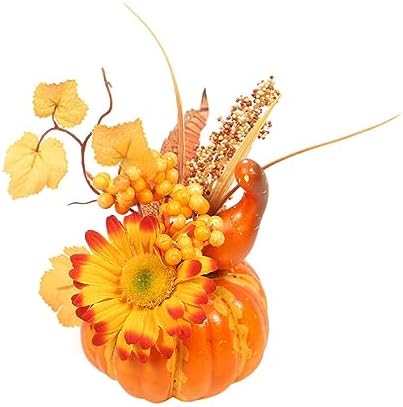 HOMSFOU Halloween Artificial Pumpkin Decor