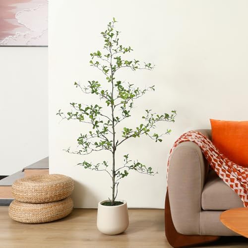 SOGUYI Artificial Black Olive Tree 5FT Decor