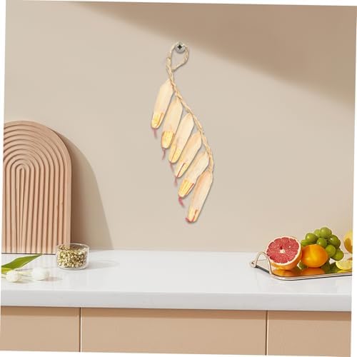 GLEAVI 2pcs Lifelike Artificial Corn Hanging Decor