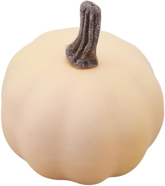 7 Pcs Faux Foam Pumpkins Autumn Halloween Decor