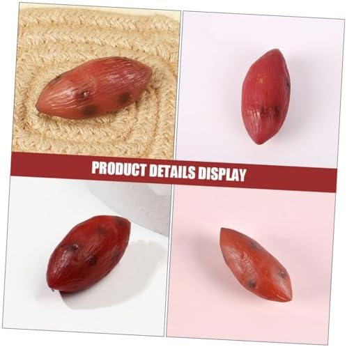 Realistic Artificial Sweet Potato Model Set 5Pcs