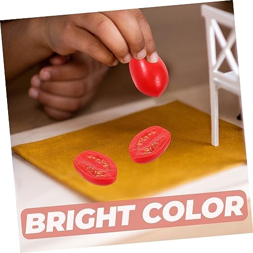 Cabilock Artificial Half Cherry Tomato Models for Decor