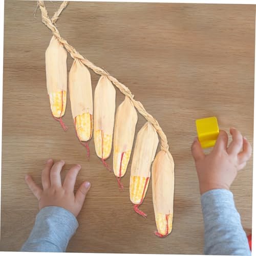 Cabilock Realistic Artificial Corn Hanging Decor