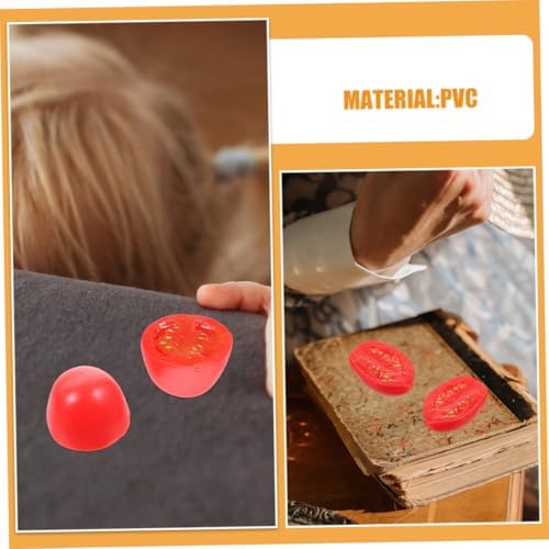 Zerodeko 10pcs Realistic Artificial Cherry Tomatoes Decor