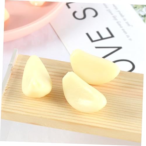 LIFKOME 10pcs Realistic Artificial Garlic Flakes Decor