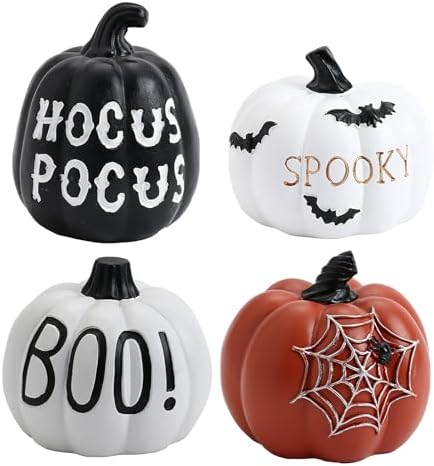 Marooma Halloween Resin Pumpkins Decor