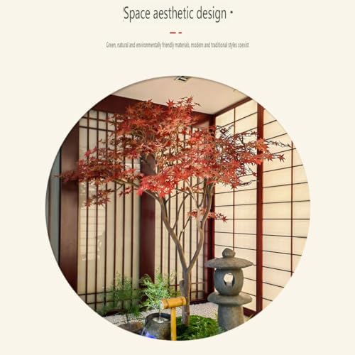 ESRADA Decorative Artificial Red Maple Tree 1x06m