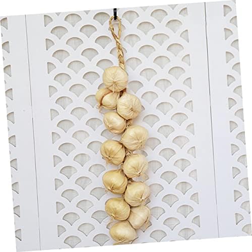 2pcs Realistic Garlic Strings Home Kitchen Decor