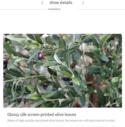 Tall Olive Tree Artificial Plant 350cm Realistic Texture