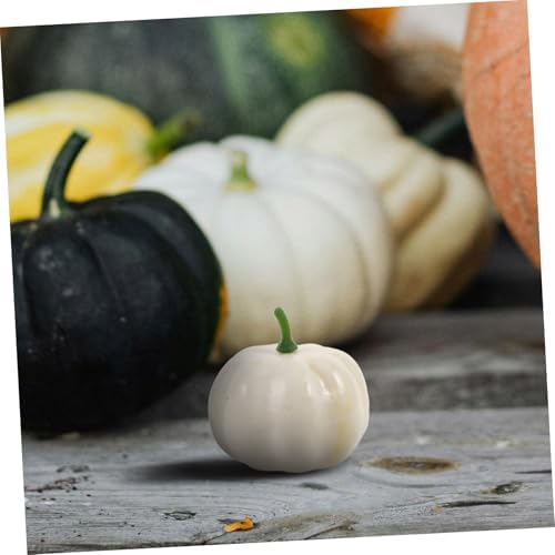16pcs Artificial Pumpkins Halloween Decor DIY Craft Props
