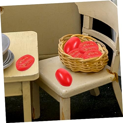 MAGICLULU 10pcs Fake Cherry Tomato Decor Models