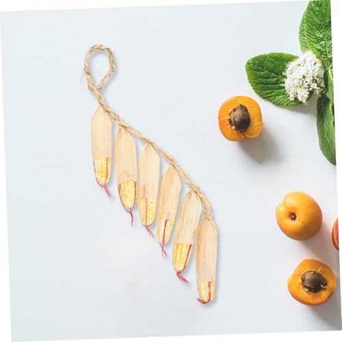2Pcs Realistic Fake Corn Skewers Hanging Decor