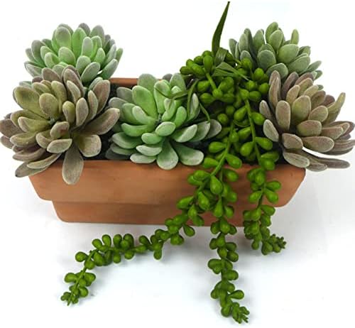 FLIPPED 3 Pack Artificial Plant Succulent Hanging String of Pearls Plants