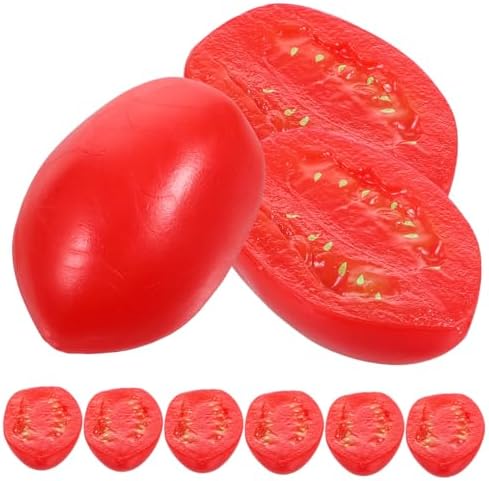 Cabilock Artificial Half Cherry Tomato Models for Decor