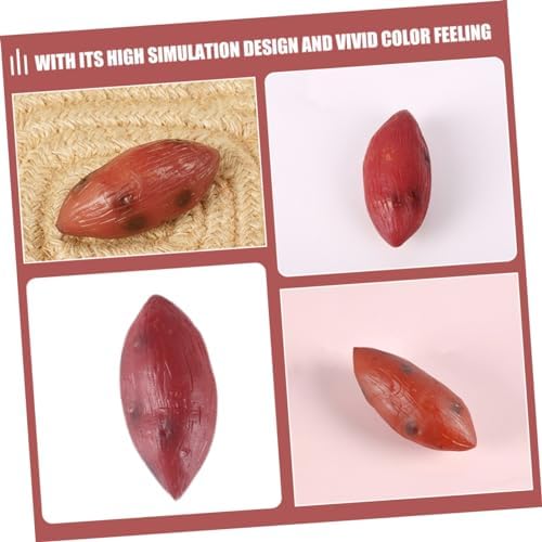 Garneck 5pcs Realistic Artificial Sweet Potato Models