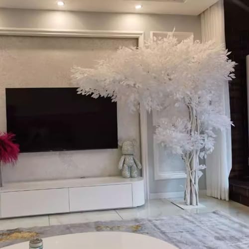 White Artificial Banyan Tree for Home Office Party Hotel