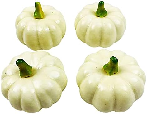 4PCS Artificial Mini Pumpkin Decor for Fall Events