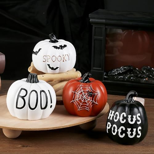 Marooma Halloween Resin Pumpkins Decor