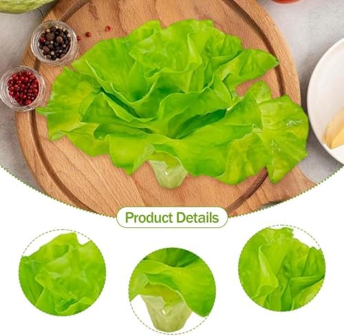 Lindagary Artificial Lettuce Model Wedding Decoration Prop