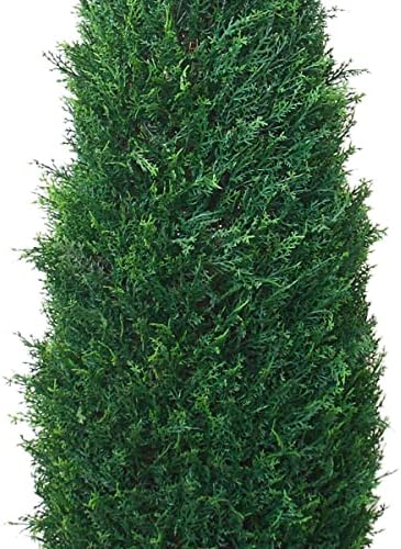 Pure Garden Artificial Topiary Cypress Tree 41 Tall