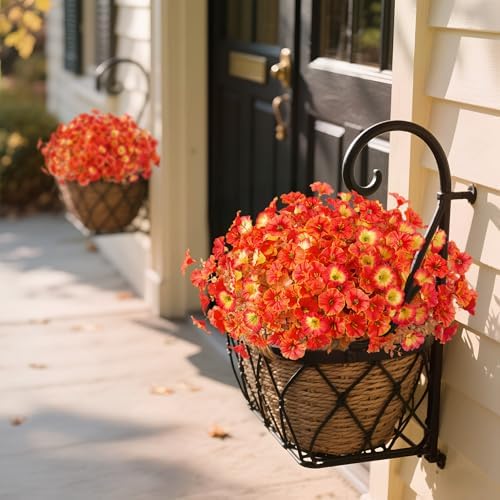 INXUGAO Fake Fall Flowers for Outdoor Decoration